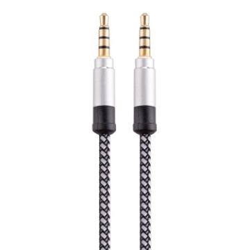 3.5mm Gold-Plated Male to Male AUX Audio Cable, 1.5m (White) - 1
