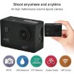 4K WIFI Waterproof Action Camera for Cycling & Diving (Silver Grey) - 6