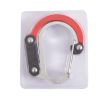 Red Aluminum D-Type Multifunctional Carabiner Buckle for Outdoors - 5