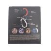 Red Aluminum D-Type Multifunctional Carabiner Buckle for Outdoors - 6