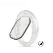 Transparent PC Material Round Glass Door for Cats and Puppies - 1