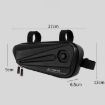 WEST BIKING YP0707257 EVA Hard Shell Bicycle Triangle Bag (Black) - 2
