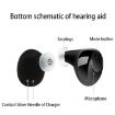 A39 Black Elderly Hearing Aid Sound Amplifier Device - 4
