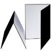 A3 3-in-1 Folding Reflective Diffuser Board: White, Black, Silver - 1