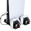 OIVO IV-P5235B Cooling Fan Base & Charging Seat for PS5 with LED - 5