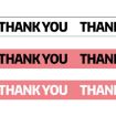 Express Thank You Sealing Tape - White Bottom, Black Text - 3