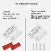 Punch-Free Cabinet Door Magnetic Suction Launcher, Double Magnet, Gold - 6