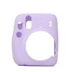Purple Silicone Protective Cover for Fujifilm Instax Mini 11 Camera - 1