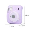 Purple Silicone Protective Cover for Fujifilm Instax Mini 11 Camera - 3