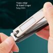 5pcs/Set Classic Silver Nail Scissors Portable Manicure Tool - 6