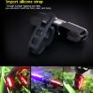 Bicycle LED USB Tail Light 7505C: Red White Blue Night Riding Lamp - 5