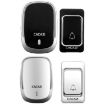 CACAZI Smart Waterproof Wireless Doorbell US Plug (Black) - 2