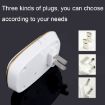CACAZI Smart Waterproof Wireless Doorbell US Plug (Black) - 5