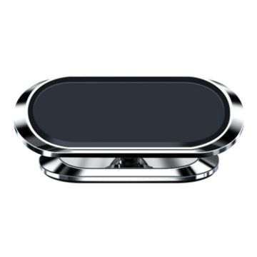 2 PCS Car Phone Holder Magnetic Suction Cup, F16 Silver - 1