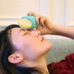 Capsule Blue Ice Pack Tray for Eyes, Arms, and Thighs - 4