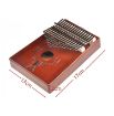 17-Tone Retro Deer Head Kalimba Thumb Piano for Beginners - 3