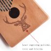 17-Tone Retro Deer Head Kalimba Thumb Piano for Beginners - 6