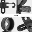 Eyeskey Universal Telescope Phone Holder with CM-8M/S Clip (Black) - 6