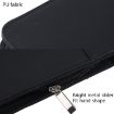 KC601 A4 Dark Blue Leather Business Zipper Folder, No Extras - 6