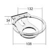 Wall-Mounted/Desktop Acrylic Bracket for HomePod Mini (White) - 3
