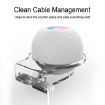 Wall-Mounted/Desktop Acrylic Bracket for HomePod Mini (White) - 5