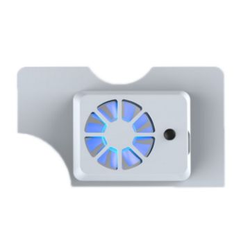 DOBE Cooling Fan with Blue Light for Switch OLED - White - 1