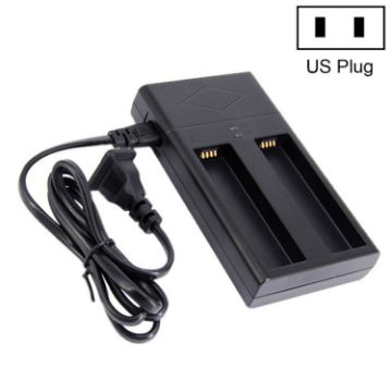 Jinnet Dual Charger for DJI/Osmo Gimbal Camera - US Plug (2 PCS) - 1