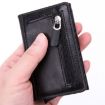 RFID Credit Card Holder Crocodile Grain Black Stainless Steel Box - 4