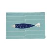 Bluefish Cotton Linen Anti-slip Geometric Placemat Potholder - 1