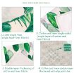 Bluefish Cotton Linen Anti-slip Geometric Placemat Potholder - 3