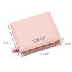 BATSIOE Gray Small Two-Fold Wallet for Ladies with Multi-Card Slots - 3