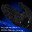 MCS-17 Blue Motorcycle Gloves, Touchscreen, Size L - Riding Tribe - 4