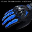 MCS-17 Blue Motorcycle Gloves, Touchscreen, Size L - Riding Tribe - 5