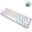 LEAVEN K28 61 Keys RGB Wireless/Wired Mechanical Keyboard White - 1