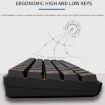 LEAVEN K28 61 Keys RGB Wireless/Wired Mechanical Keyboard White - 6