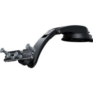 Oatsbasf Car Metal Gravity Mobile Phone Bracket - Black - 1