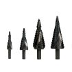 6-30mm Spiral Flute Step Drill Bit with Triangular Shank - 2