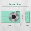 DC403L-AF Green 2.4" 16X Zoom HD Mini Children Camera AU Plug - 3