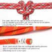 XINDA XD-S9801 High-Altitude 2m Static Climbing Rope, 9mm Red Gray - 3