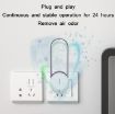 Black USB Negative Ion Air Purifier & Odor Deodorizer Plug-In - 5