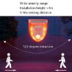 N911M Solar Animal Repeller Outdoor Alarm with Induction - 3