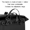WEST BIKING 25L Mountain Bike Shelf Waterproof Bag (Black) - 4