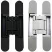 Adjustable 3D Cross Hinge Folding Door Concealed Hinge, No. 5 Silver - 3