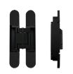 Adjustable 3D Cross Hinge Folding Door Hinge, No. 4 Dumb Black 80kg - 1