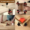 4 PCS 90 Degree Woodworking Right Angle Clip Set (OPP Bag) - 6