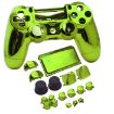 Green Electroplated Protective Case for PS4 Slim - 1