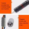 CDF-M3 2 Pin Waterproof Wire Connector - 5