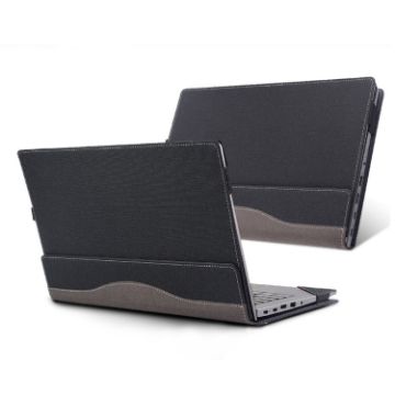 Leather Anti-Fall Case for HP Envy 13-AQ Ad Ah (Dark Gray) - 1