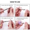 Aluminum Alloy Hand Drill Punch Steel Pick - 6