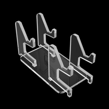 Acrylic Game Console Handle Stand for Xbox, PS4, PS5, NVIDIA - 1